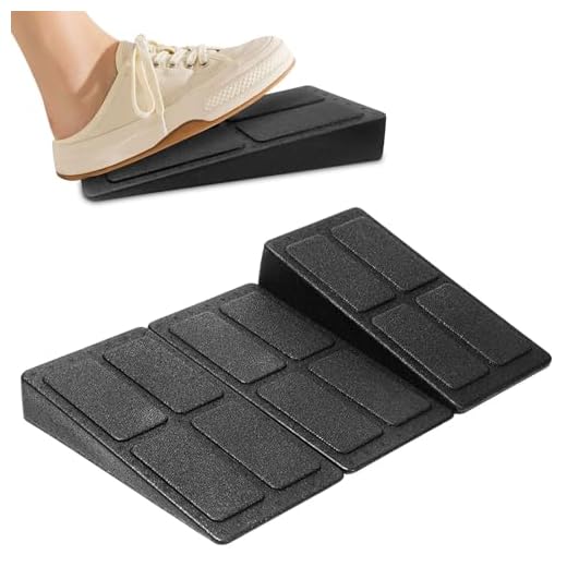 Mumjooyi Set de 3 Slant Board de Estiramiento Ajustable Tabla Inclinada para Estirar Las Piernas Pies Cuña Sentadillas Tablero Inclinado Camilla de Pantorrilla para Estirar Tendón Aquiles y Fascia