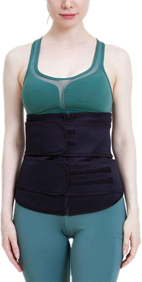Shapewear Damen Korsett, Latex Waist Trainer Unterbrust Taillenmieder