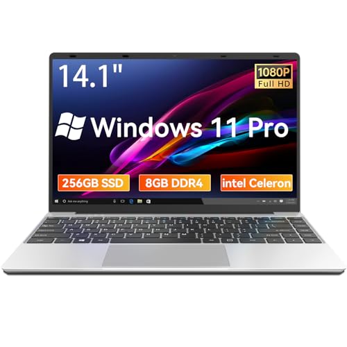 Gezoon Laptop 14.1 Pollici Celeron N4020C 8GB 256G SSD