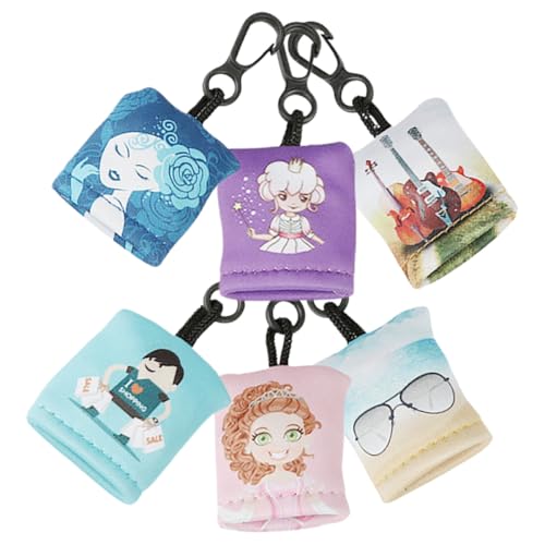 Paños limpiadores de lentes para cámara y pantallas de fibra reutilizables pack de 6 unidades