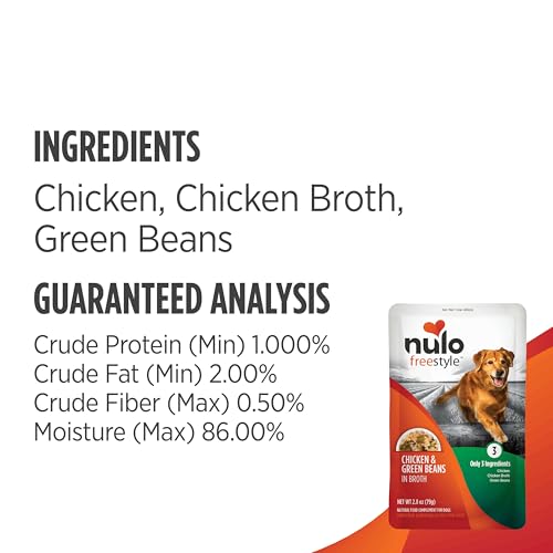 Image of Nulo Freestyle Variety Flavor Real Meat Grain-Free Premium Puppy & Dog Food Topper, 2.8 Ounce (Pack of 60)