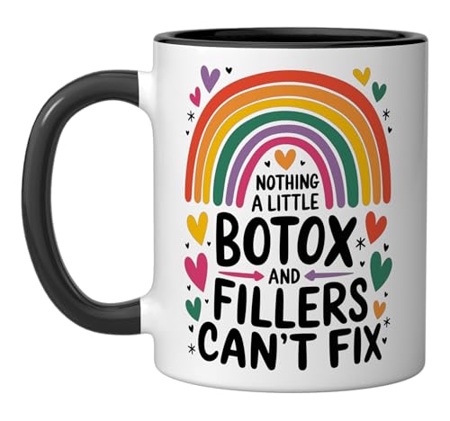 Nurse Injector Nothing A Little Botox And Fillers Cant Fix Ceramic Mug