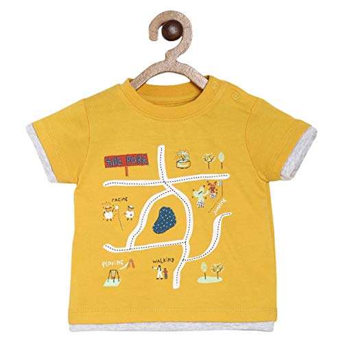 Image of MINI Klub Boys Yellow T-Shirt Pack of 1