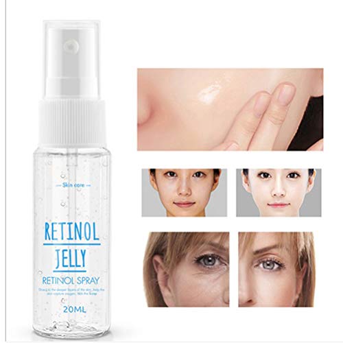 Preisvergleich Produktbild Creacom Retinol Moisturizing Serum Aufhellendes Pigment Beseitigen Sommersprossen Gesichtsspray, Hautnachtserum Hilfe bei Anti-Aging / Falten im Gesicht, Moisturizing, Fine Lines Serum für das Gesicht