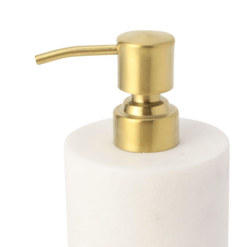 Amazon｜THE CONRAN SHOP ソープディスペンサー ホワイト マーブル