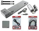 HP UltraSlim Dock 2013 Docking Station (D9Y32UT#ABA) + Starter Kit Bundle