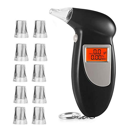 origin アルコールチェッカー 息を吹きかけるだけで簡単測定 吹き込み口ノズル10個 アルコール検知器 酒気帯び運 飲酒運転防止 軽量コンパクト 二日酔い 忘年会などに ACTS005