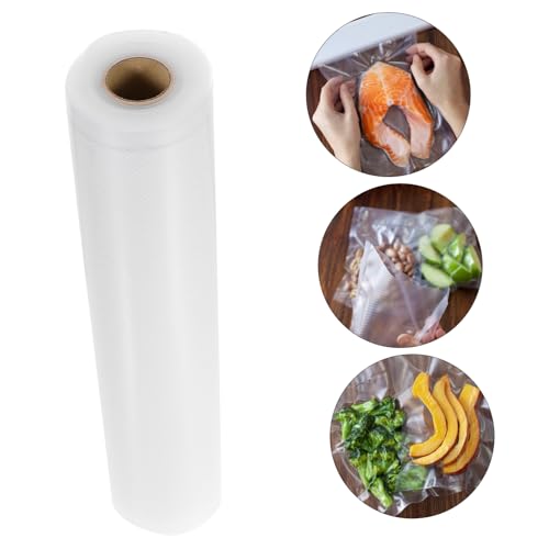 BRIGHTFUFU 28cm x 500cm Vacuum Preservation Bags Food Storage Sealer Rolls Vacuum Sealer Bags for Food Freshness Protection Packaging 1 Roll