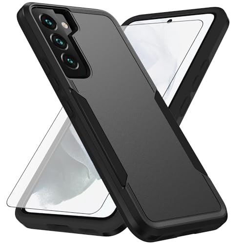 Coque Samsung S22 antichoc évite les bris d'écran avec verre trempé