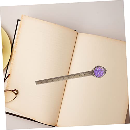 Marque-pages règle rétro haut de gamme accessoire de lecture chic - 2