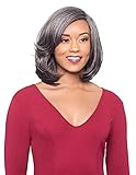 Foxy Silver (Misty) - Heat Resistant Fiber Lace Part Wig in 3T280