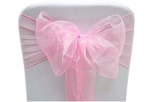 Exquisite Organza Chair Sashes: Adorn Your Celebrations with Grace