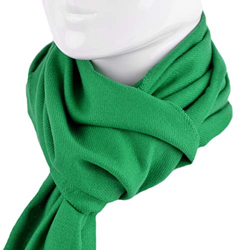 Boxed-Gifts Green Cold Weather Winter Scarf For Men & Women thumb #5