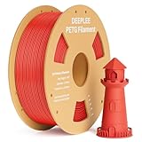 【Impression Stable et Fluide】DEEPLEE PETG filament présente un gauchissement et un retrait extrêmement faibles, garantissant une impression fluide et stable. Son excellente adhérence intercouches assure la solidité de la structure du modèle et la précision des détails, permettant ainsi d'obtenir facilement des effets d'impression de haute qualité