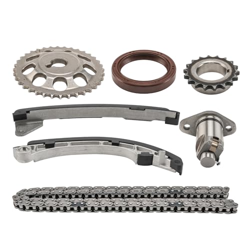 KAX Engine Timing Chain Kit W/Tensioner & Sprocket Fit for Toyota Corolla 2000-2008, Pontiac Vibe 2003-2008, Matrix 2003-2008, Celica 2000-2005, Chevy Prizm 2000-2002, MR2 Spyder 2000-2005 1.8L by KAX - Image 2