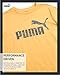 PUMA Boys' T-Shirt - Cat Logo T-Shirt for Boys - Athletic Crewneck Short Sleeve Tee (S-XL), Size Large, Apricot