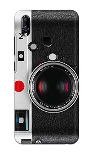 Image of Printed Hard Back Cover Case for Vivo Y91 | Vivo Y93 | Vivo Y95 Back Cover (Vintage Camera) -1302