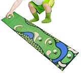 Set Di Gioco Golf Da Tavolo – 19 x 88 cm Interattivo Pieghevole, Gioco Curling...