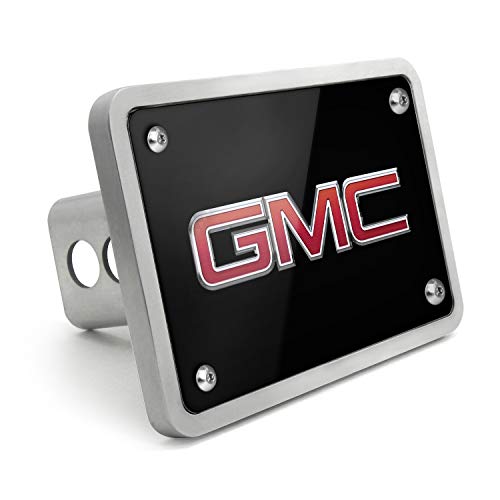 Ipick Image Made For Gmc 2010 Uv Graphic Black Billet Aluminum 2 Inch Tow Hitch Cover #TOP15