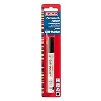 Herlitz Permanentmarker 8665804 Colli-Marker, Strichbreite 1 - 4 mm, farbig sortiert, 4 Stück – Böttcher AG