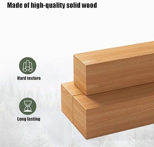 5-Tier Solid Wood Corner Shelf Stand - Modern Open Display Bookcase for Office & Living Room - Multi-Purpose Storage Solution, Stylish Corner Organizer