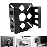 Mount Holder Compatible with 2024 Mac mini M4 / M4 Pro, Computer Mount for Under Desk/Wall/VESA Monitor, Space-Saving, Ventilated, Carbon Steel, Desk Organization accessory Accessories for Mac mini M4