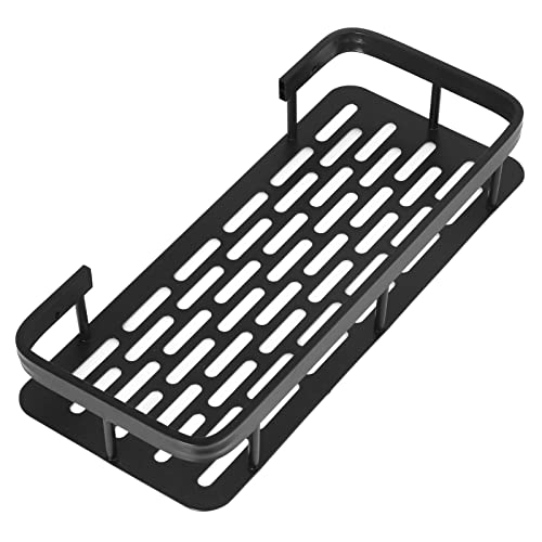 Organizador de baño inoxidable que ahorra espacio con diseño de dos niveles 6