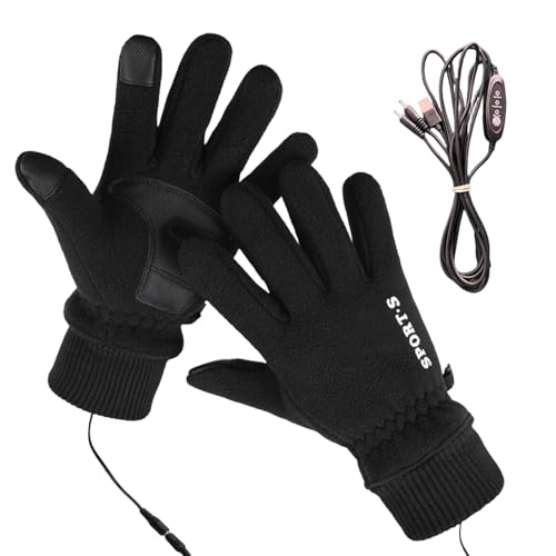 Gants chauffants rechargeables pour le ski la randonnée et la pêche