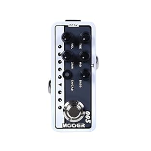 005 based on EVH 5150 The speaker cabin simulation allows the user to connect directly to a sound card, powered monitor or P.A. Independent 3-band EQ, gain and volume controls for each channel Speaker enclosure simulation on/off 2 different operating...