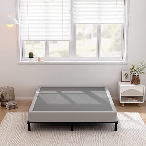 Gdduck King Box Spring, 5 Inch Metal Box Spring King Size Basics Bed Base, Mattress Foundation,Black Sturdy Heavy Duty Structure With Cover, Noise Free,Easy Assembly #TOP7