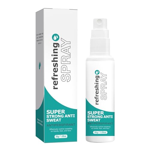 Antiperspirant Deodorant Spray, Refreshing Spray, Strong antiperspirant Hyperhidrosis Treatment, Against Heavy Sweating on the face, Head, Underarm and Body, Antiperspirant Face for Men and Women (1)