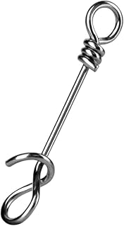 Curve Snaap Fishing Snaap Stainless Steel Clip Insurance Drop Shot Rig Snaap