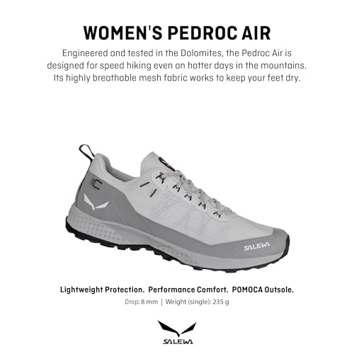 Salewa Women's Pedroc Air Lightweight Breathable Trekking & Hiking Shoe2