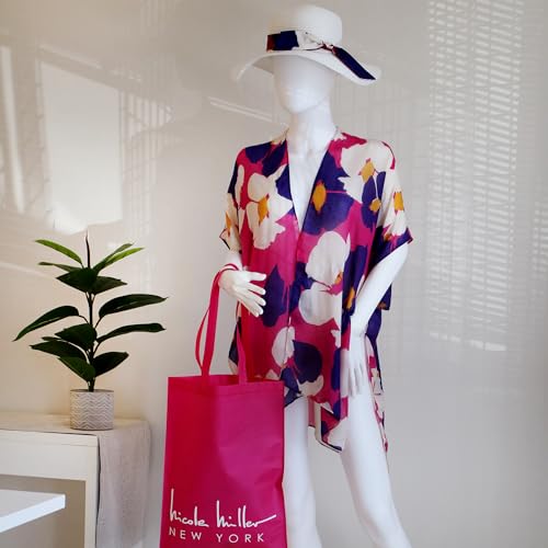 Sombrero y bolsa Nicole Miller para mujer miniatura 2