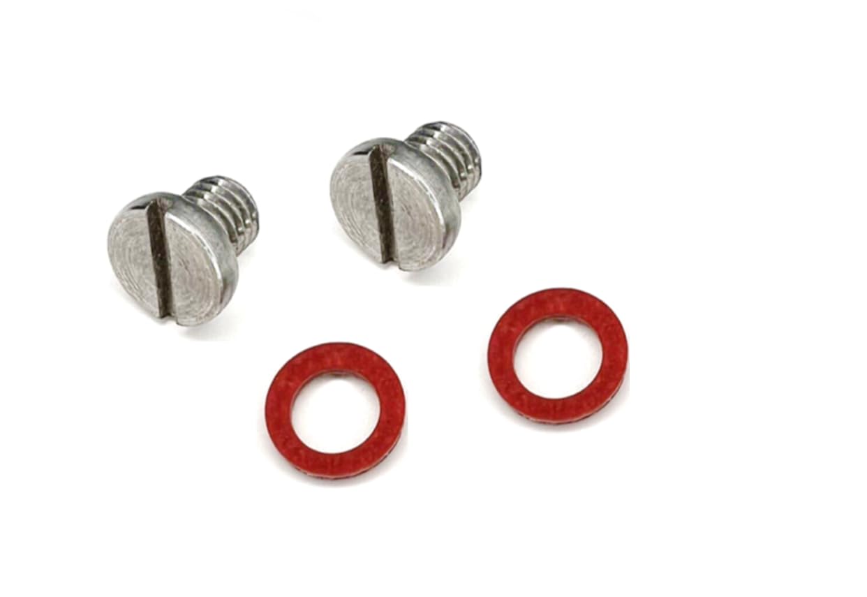 2 Pack Drain Fill Plug Screw & Gasket Compatible with Yamaha Outboard 18-2371 90340-08002