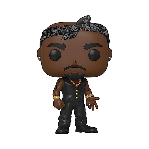 Funko Pop! Rocks: Tupac - Vest With Bandana, Multicolour #TOP1