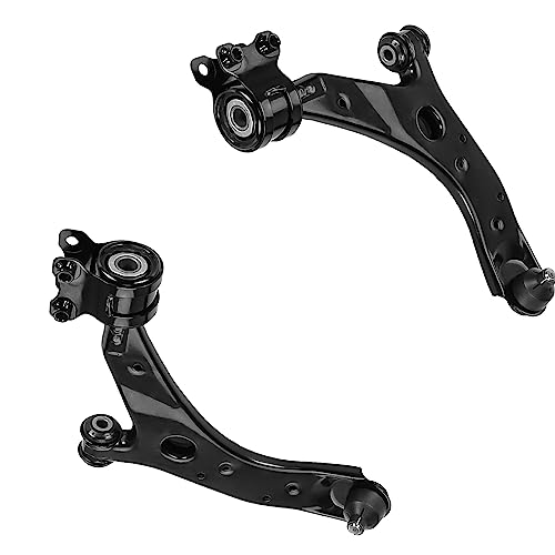 Front Right & Left Lower Control Arms w/Ball Joints Suspension Kit for Mazda 3 (2004-2009), 3 Sport (2009), 5 (2006-2017) K620040 K620041 (2PCs)