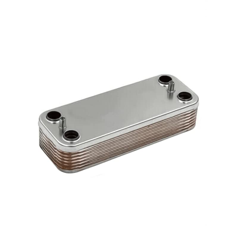 Mondo Viro - Intercambiador de 12 placas de repuesto compatible para calderas Merl Ariston Rhoss