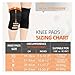 FDJZKFDU Knee Pads Knee Pads For Volleyball Yoga Women Kids Men Patella Brace Support Kneepad Fitness Protector(Black,L)