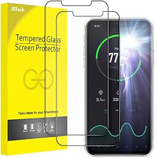 JETech Matte Screen Protector for iPhone 11/iPhone XR 6.1-Inch, Anti-Glare 9H Tempered Glass Film, Anti-Fingerprint Smooth Touch, 2-Pack