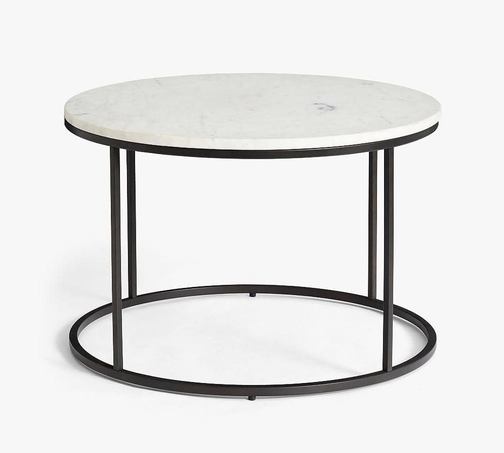 Al Hama Engineered Wood end Table Bedside Table and Other Furniture for The Living Area Bedroom Guest Room etc. (Black & White)-image-10