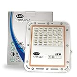 SINGSUN-LITE LED Flood Light Outdoor, 30W 3600LM LED Work Light,IP67 Waterproof Exterior Security Lights, 5000K Daylight White Outside Floodlights for Playground Yard Stadium Lawn Ball