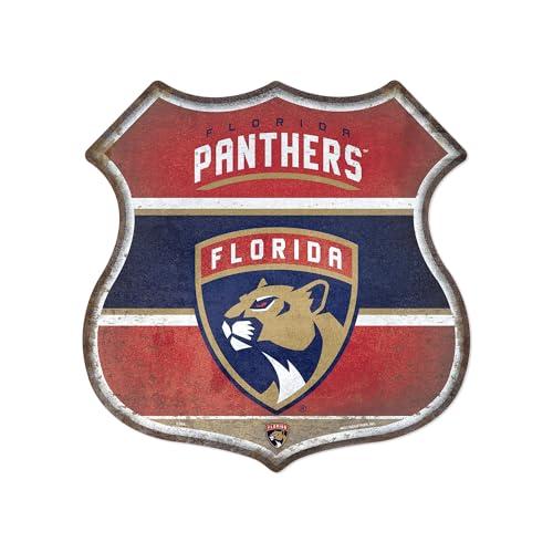 Rico Industries NHL Hockey Florida Panthers Rustic 11.5