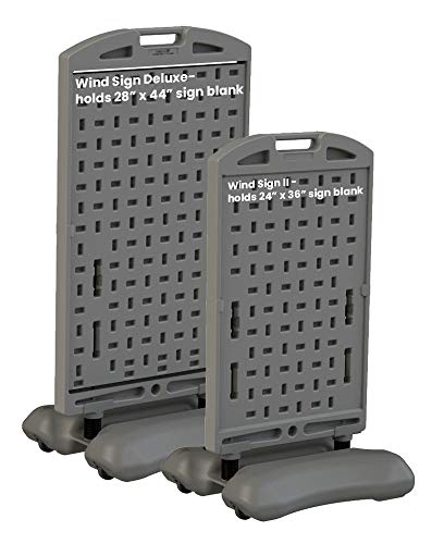 Plasticade Wind Sign II Gray Quick Change