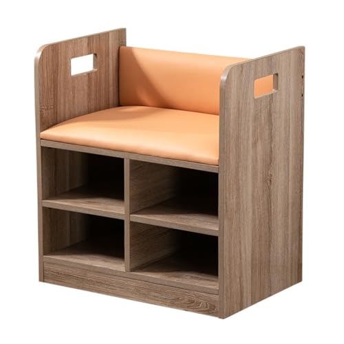 Tabouret de douche et banc à chaussures en bois pour aide à la levée