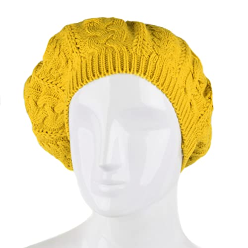 Image of Nollia Soft Knit Solid Color Beanie, Chic, and Lightweight Crochet Knitted Style Beanie Hat for Women, One Size Slouchy Hat