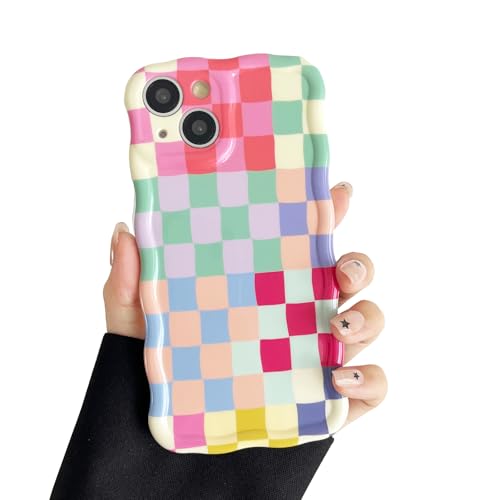 Coque iPhone 14 Plus à vagues colorées pour sublimer vos looks d'été