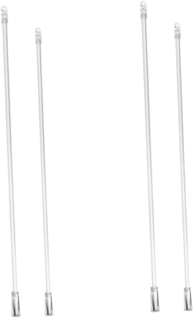 Ciieeo 4pcs Portable Blind Rod Hook Blind Accessories Window Tilt Wand Stick Hook for