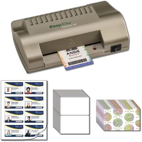 Complete Print @ Home Kit | Makes 25 PVC Like ID Cards | for Inkjet Printers
