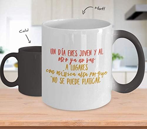 Miniatura 2 de Taza de Café Joven Vaso, taza café divertidas, tazas personalizadas, taza de café inspiradoras, taza con mensajes positivos.